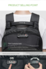 Рюкзак KORIN ClickPack 46х34х16 см, черный (Изображение 11)