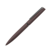 FRANCISCA, ручка шариковая, темно-коричневый/вороненая сталь, металл, пластик, софт-покрытие (Изображение 1)