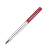 CLIPPER, ручка шариковая, бордовый/хром, металл, покрытие soft touch (Изображение 1)