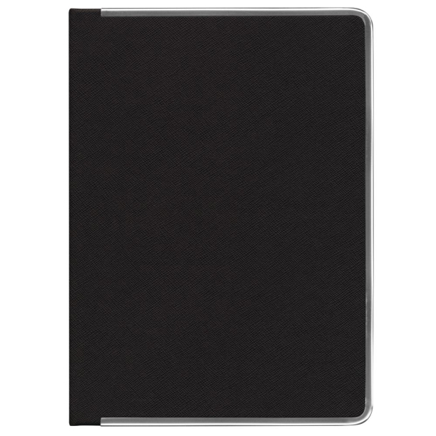 Ежедневник Frame Metal, недатированный, черный (Изображение 3)