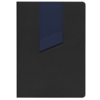 Ежедневник Bookmark, недатированный, черный с синим (Изображение 2)
