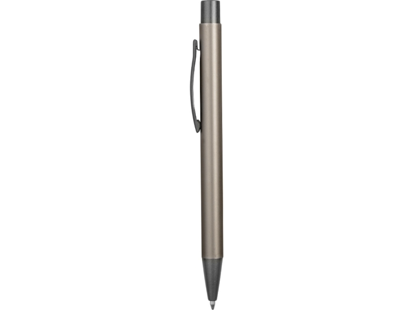 Ручка металлическая soft-touch шариковая Tender (серый стальной)  (Изображение 3)