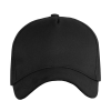 Бейсболка STAN 5 клиньев хлопок 260, 12 (Чёрный) (Изображение 2)