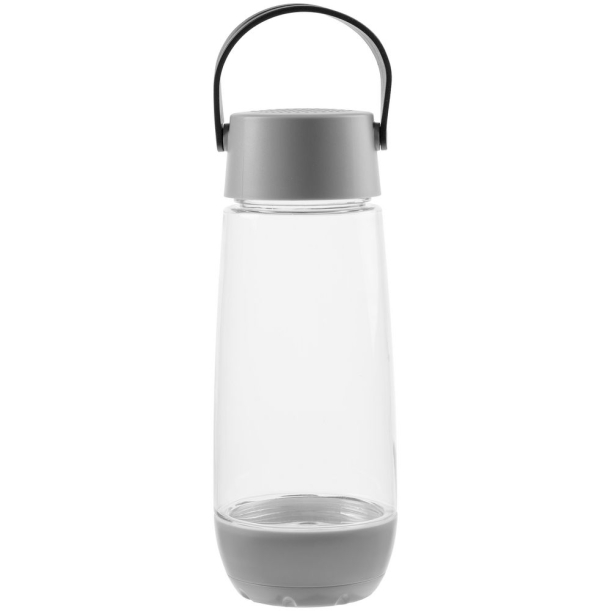 Бутылка для воды Torsta Light с колонкой и светильником, серая (Изображение 2)