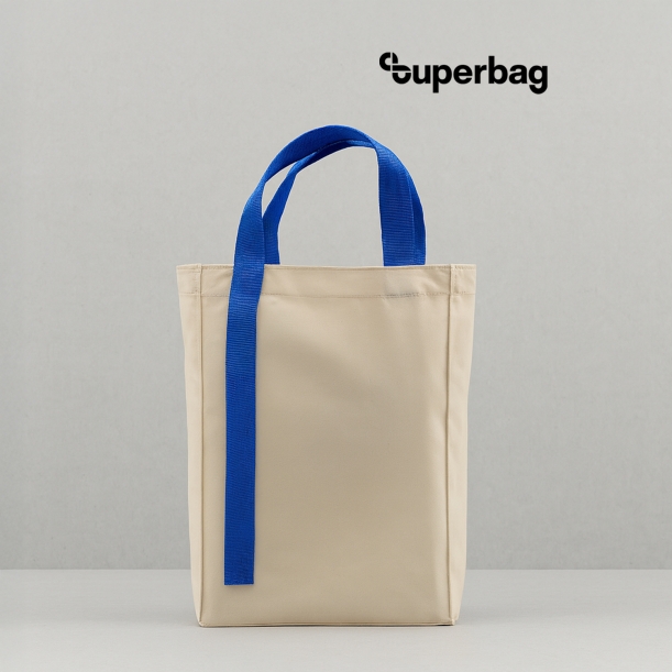 Шоппер Superbag Pack (M) (неокрашенный с синим) (Изображение 1)