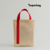 Шоппер Superbag Pack (M) (неокрашенный с красным) (Изображение 1)