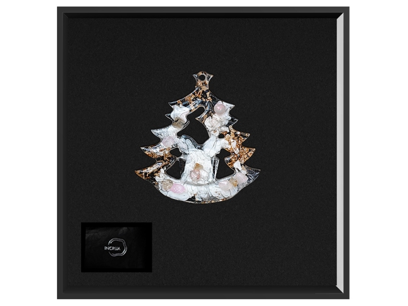 Елочные игрушки (Ель) Розовый кварц (Изображение 2)