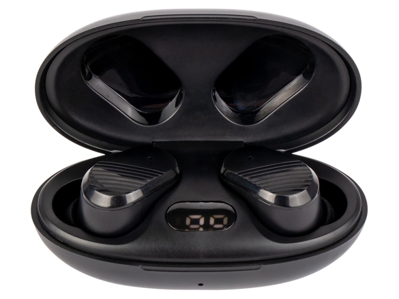 Наушники HIPER TWS Lazo X35 Black (HTW-LX35) Bluetooth 5.0 гарнитура, Черный (Р) (Изображение 1)
