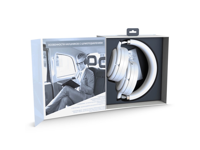 Беспроводные наушники HIPER SILENCE ANC HX3, белый (Р) (Изображение 7)