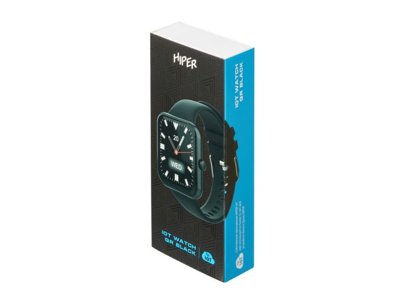 Умные часы HIPER IoT Watch QR, черный (Р) (Изображение 6)