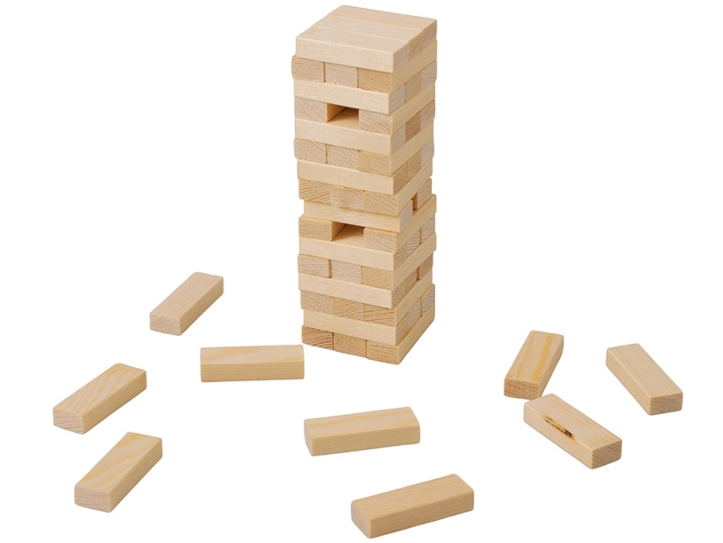 Настольная игра из дерева Башня в деревянной коробке (Изображение 3)