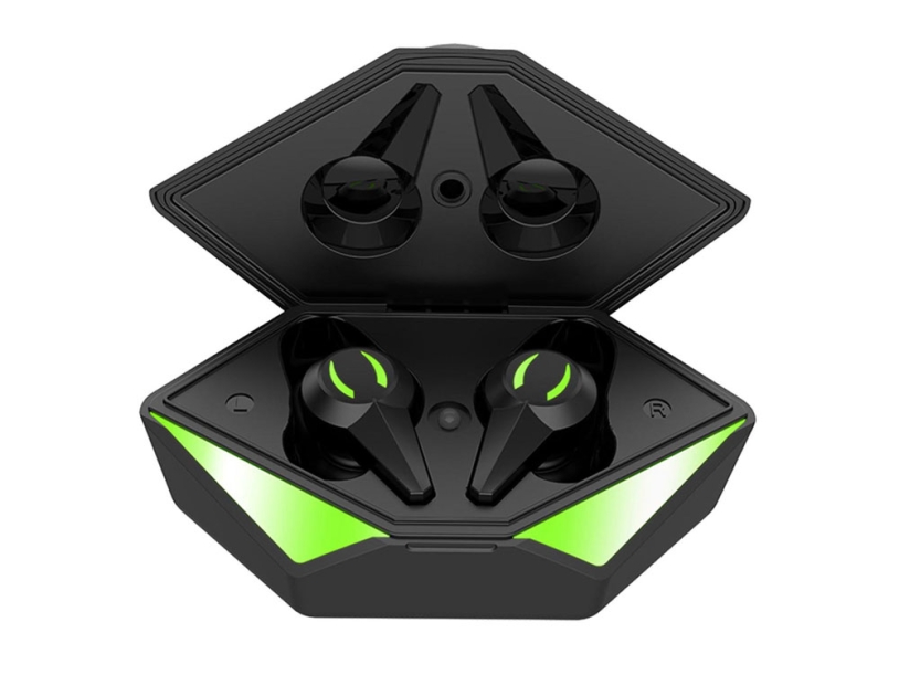 Беспроводные наушники HIPER TWS Mercury X12 (HTW-MX12) Bluetooth 5.1 гарнитура, Черный (Р) (Изображение 1)