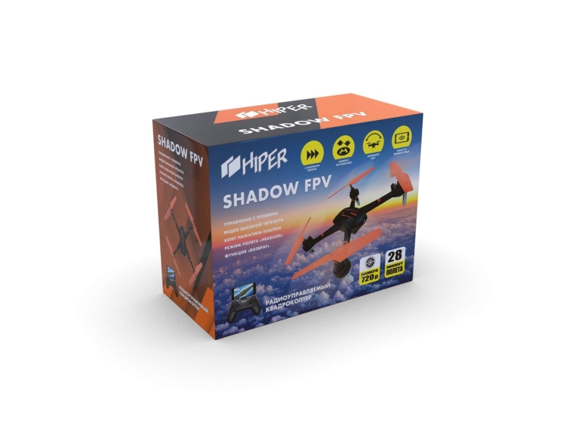 Радиоуправляемый квадрокоптер HIPER SHADOW FPV (Р) (Изображение 17)