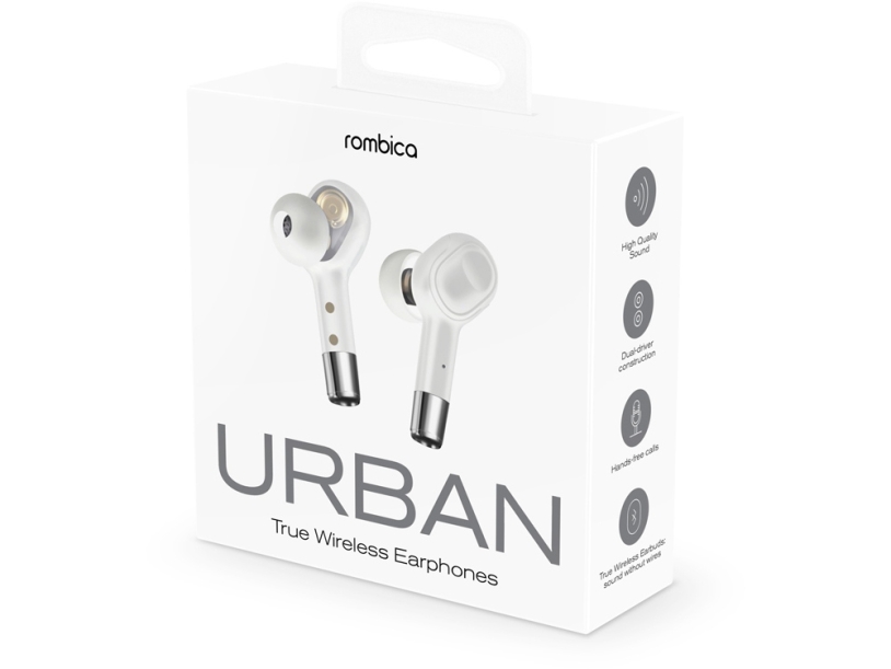 Наушники Rombica mysound Urban, белый (Р) (Изображение 5)