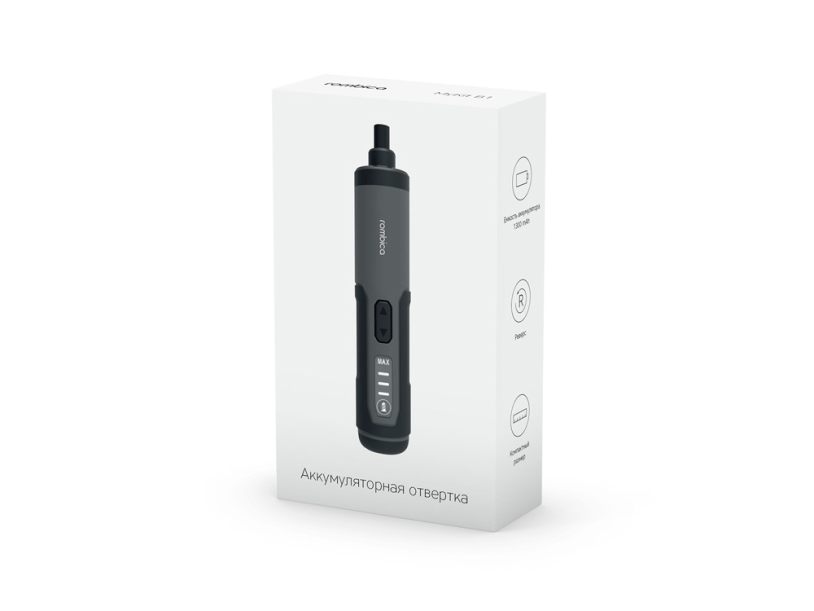 Отвертка аккумуляторная Rombica MyKit B1 (Р) (Изображение 6)