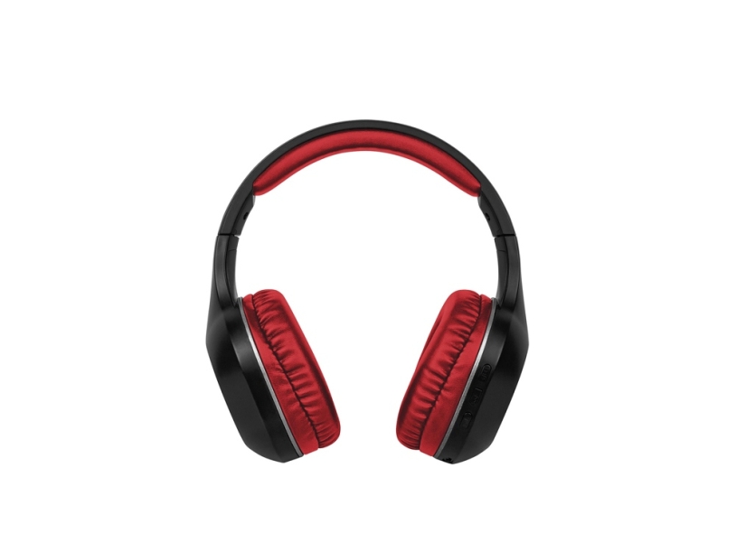 Беспроводные наушники Rombica mySound BH-17 ANC Red (Р) (Изображение 1)