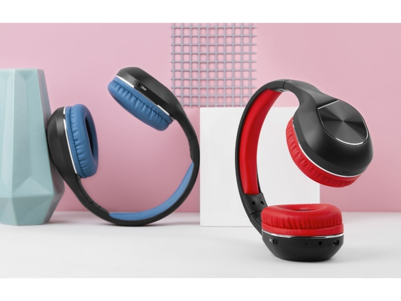 Беспроводные наушники Rombica mySound BH-17 ANC Red (Р) (Изображение 5)