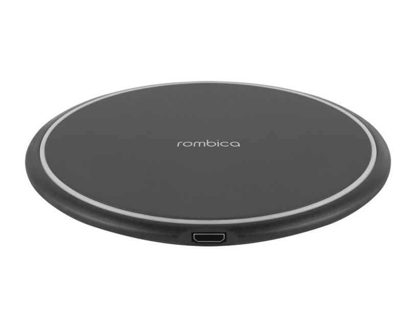 Беспроводное зарядное устройство Rombica NEO Spirit Quick Black (Р) (Изображение 1)