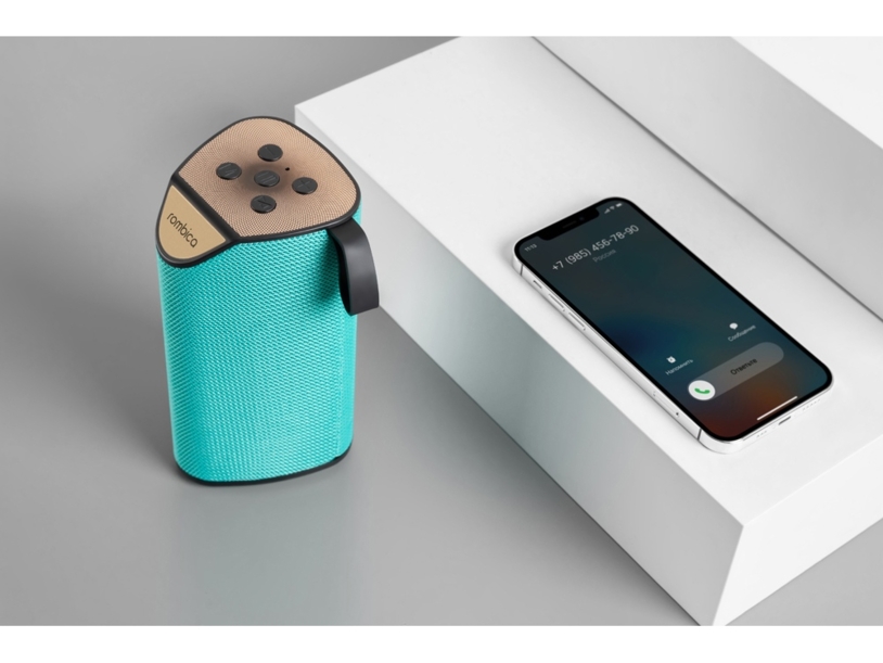 Портативная акустика Rombica mysound Tetria Green (Р) (Изображение 4)