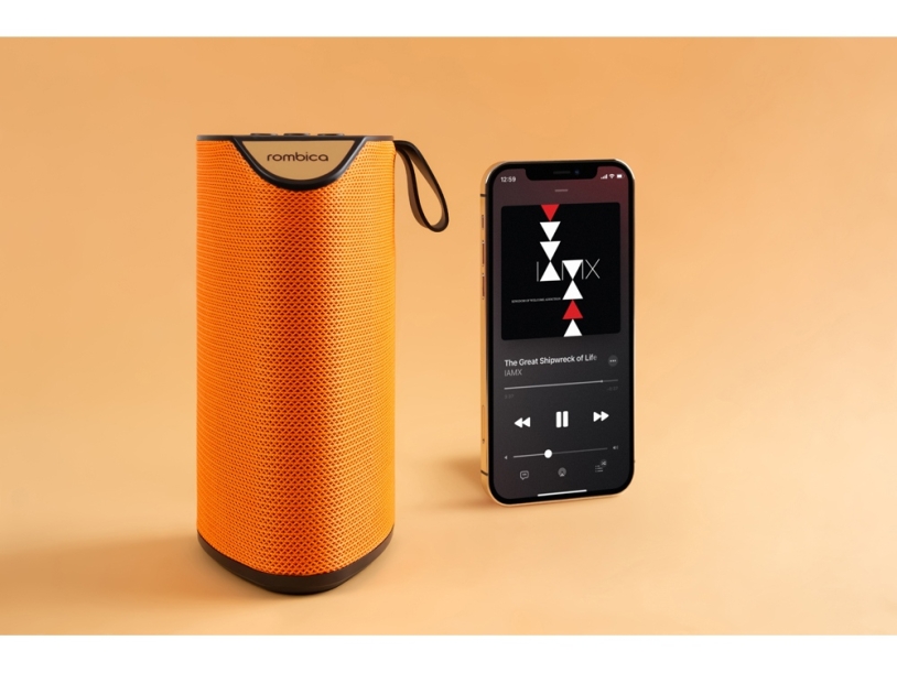 Портативная колонка Mysound Tetria (оранжевый)  (Изображение 4)