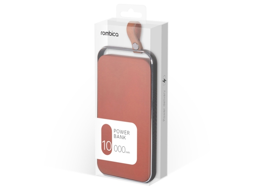 Внешний аккумулятор NEO Electron, 10000 mAh (коричневый)  (Изображение 6)