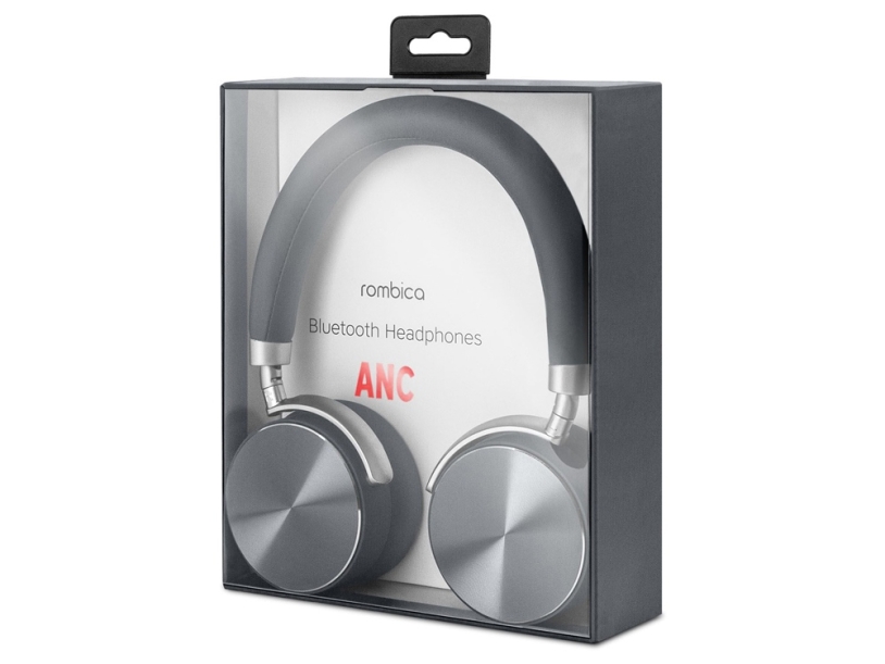 Беспроводные наушники Rombica mysound BH-13 Gray ANC, серый (Р) (Изображение 5)