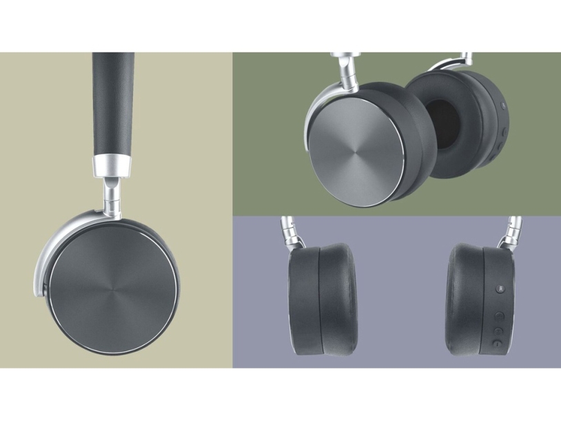 Беспроводные наушники Rombica mysound BH-13 Gray ANC, серый (Р) (Изображение 6)