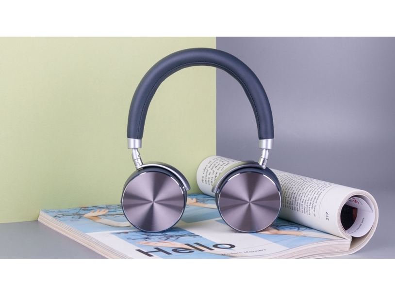 Беспроводные наушники Rombica mysound BH-13 Gray ANC, серый (Р) (Изображение 7)