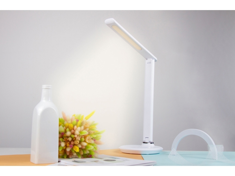Настольная лампа Rombica LED FAROS, белый (круглое основание) (Р) (Изображение 6)
