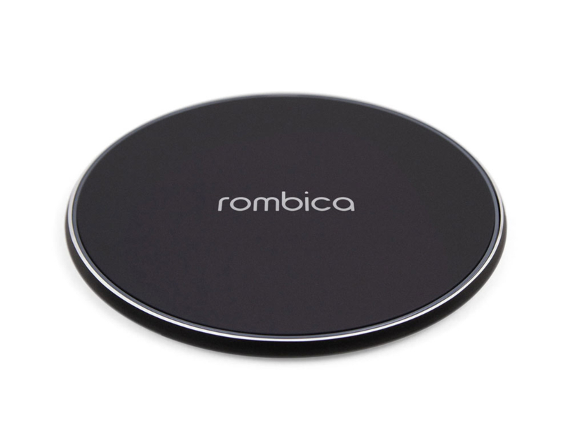 Беспроводное зарядное устройство Rombica  NEO Core Quick c быстрой зарядкой, черный (с лого) (Р) (Изображение 1)
