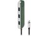 Хаб USB Rombica Type-C Chronos Green (Р) (Изображение 4)