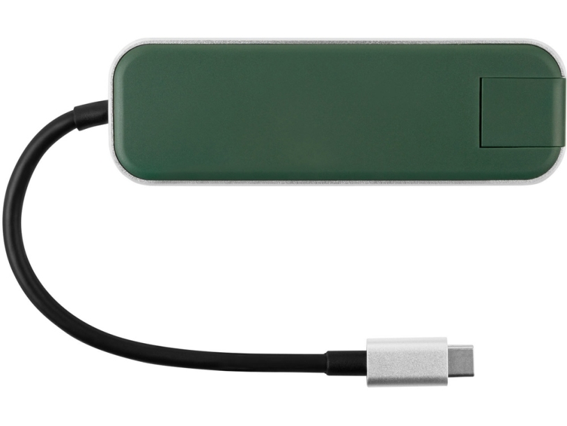Хаб USB Rombica Type-C Chronos Green (Р) (Изображение 2)