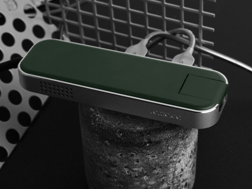 Хаб USB Rombica Type-C Chronos Green (Р) (Изображение 7)