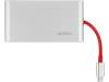 Хаб USB Rombica Type-C Hermes Red (Р) (Изображение 2)
