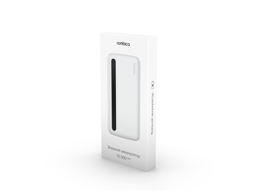 Внешний аккумулятор Rombica NEO PBS100 White (Р) (Изображение 6)