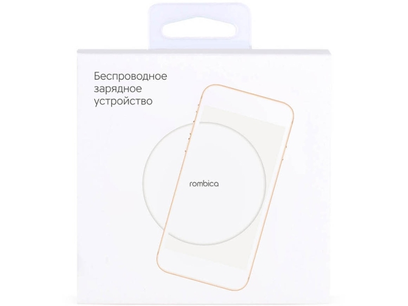 Беспроводное зарядное устройство Rombica NEO Q1W Quick, белый (Р) (Изображение 4)