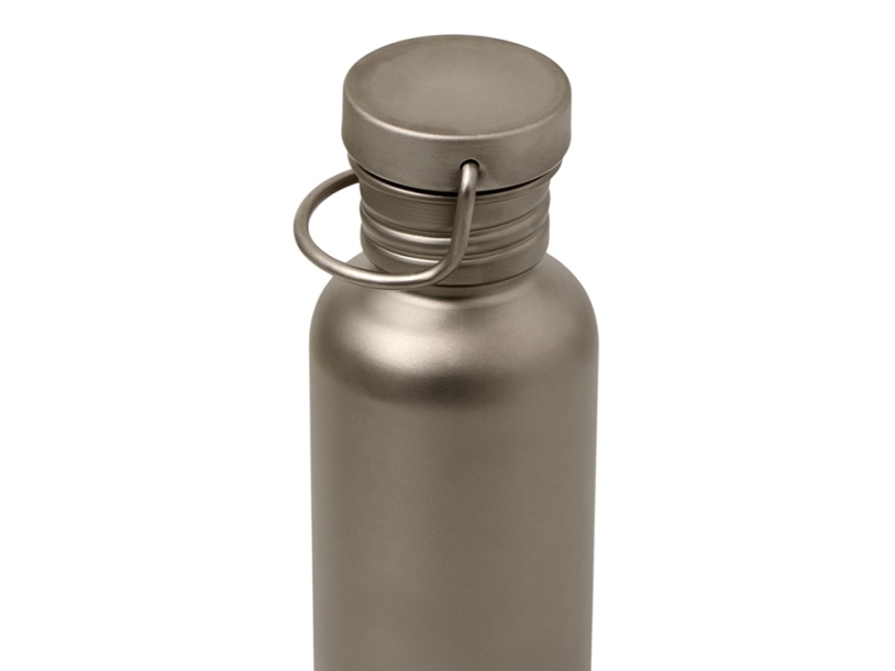 Бутылка для воды из титана Titan, 750ml, темно-серый (Изображение 10)