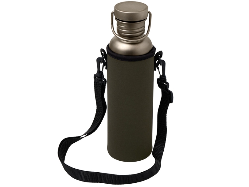 Бутылка для воды из титана Titan, 750ml, темно-серый (Изображение 12)