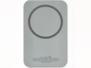 Магнитный беспроводной внешний аккумулятор MagnetIQ, 5000 mah, 10 W, серый Cool gray 7C (Изображение 3)
