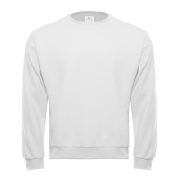 Свитшот унисекс STAN футер без начёса, 350, 96 (Белый) 56/XXXL