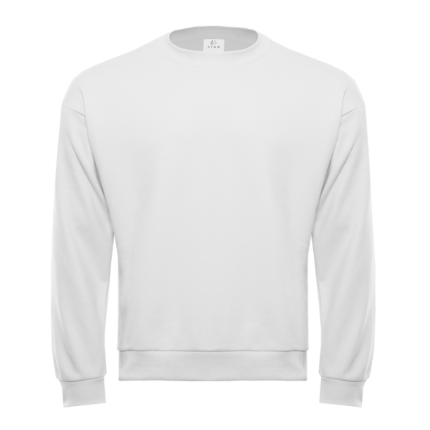 Свитшот унисекс STAN футер без начёса, 350, 96 (Белый) 56/XXXL (Изображение 1)