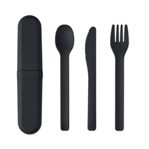 Cutlery set and case in PLA (Изображение 1)