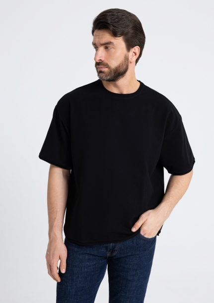 Футболка унисекс оверсайз STAN хлопок/спандекс 260, 41 (Чёрный) 54/XXL (Изображение 5)