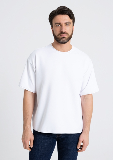 Футболка унисекс оверсайз STAN хлопок/спандекс 260, 41 (Белый) 54/XXL (Изображение 5)