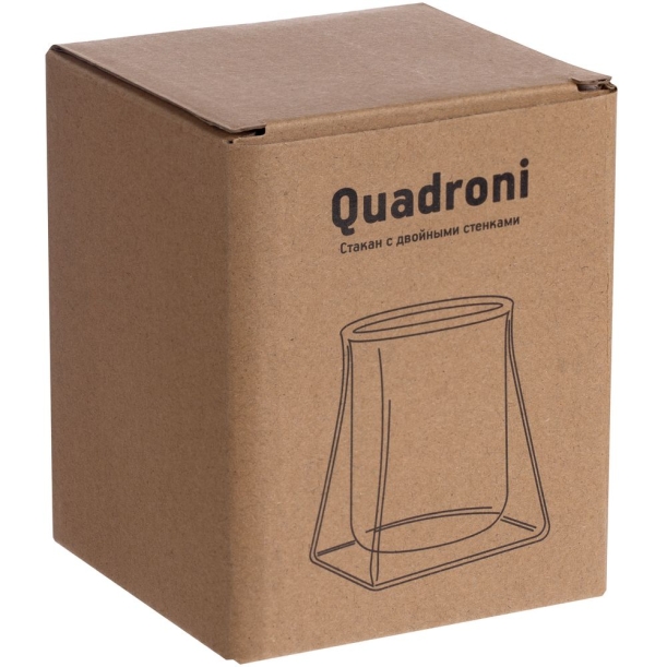 Стакан с двойными стенками Quadroni (Изображение 6)
