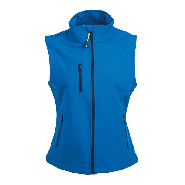 Жилет женский "TARVISIO LADY", ярко-синий, XL, 95% полиэстер, 5% эластан, 320 г/м2 (Изображение 1)