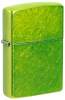 Зажигалка ZIPPO Classic с покрытием Lurid™, латунь/сталь, зеленая, глянцевая, 38x13x57 мм (Изображение 1)