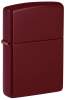 Зажигалка ZIPPO Classic с покрытием Merlot, латунь/сталь, бордовая, глянцевая, 38x13x57 мм (Изображение 1)