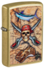 Зажигалка ZIPPO Guy Harvey с покрытием Street Brass, латунь/сталь, золотистая, 38x13x57 мм (Изображение 1)