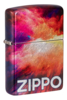 Зажигалка ZIPPO Tie Dye с покрытием 540 Tumbled Chrome, латунь/сталь, разноцветная, 38x13x57 мм (Изображение 1)